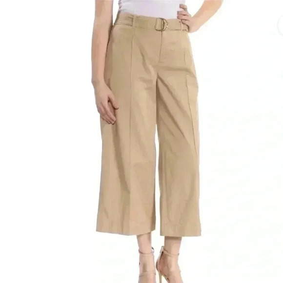 Ralph Lauren Women's Micro Sanded Twill
Belted Wide Leg Pants Brown Size 18W - Picture 16 of 16